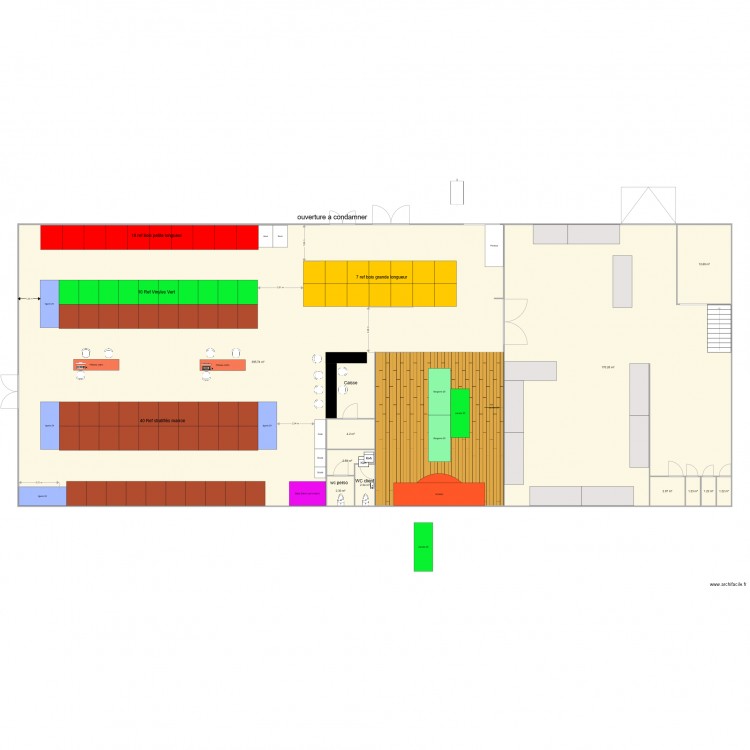 Montpellier projet 3. Plan de 0 pièce et 0 m2