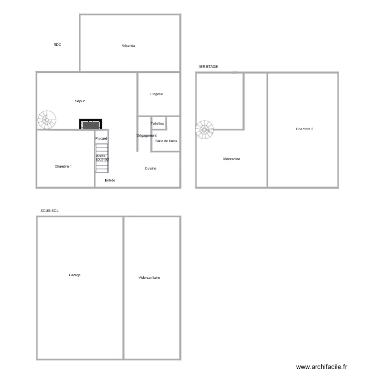 HUREAUX ARNAULD. Plan de 