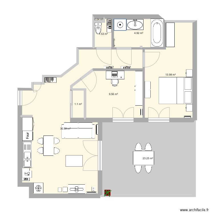 Clamart. Plan de 0 pièce et 0 m2