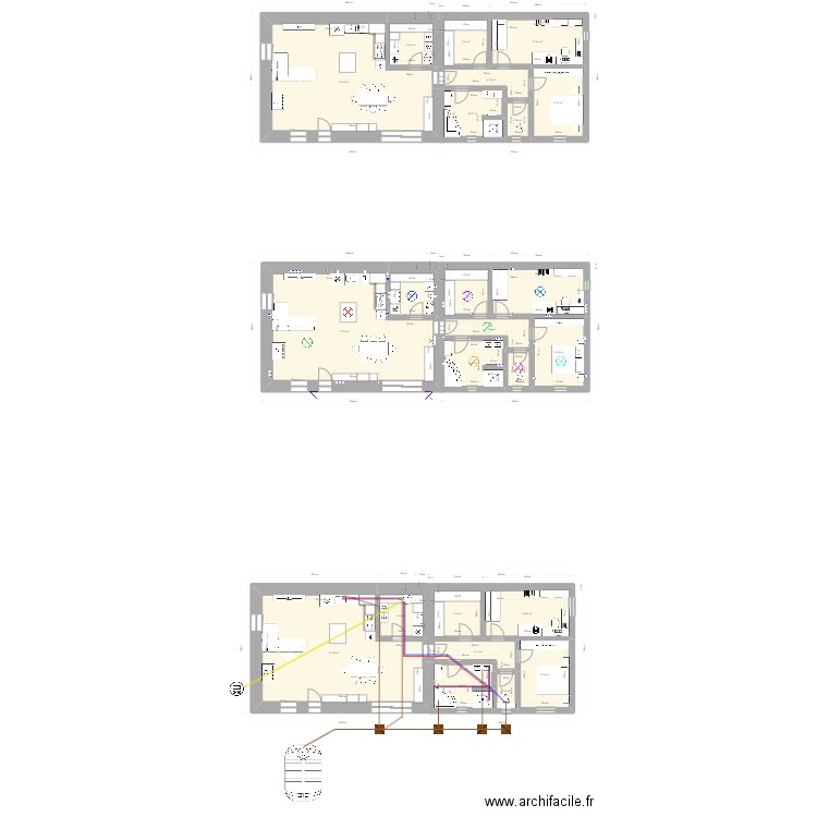 Plan monteillard. Plan de 0 pièce et 0 m2