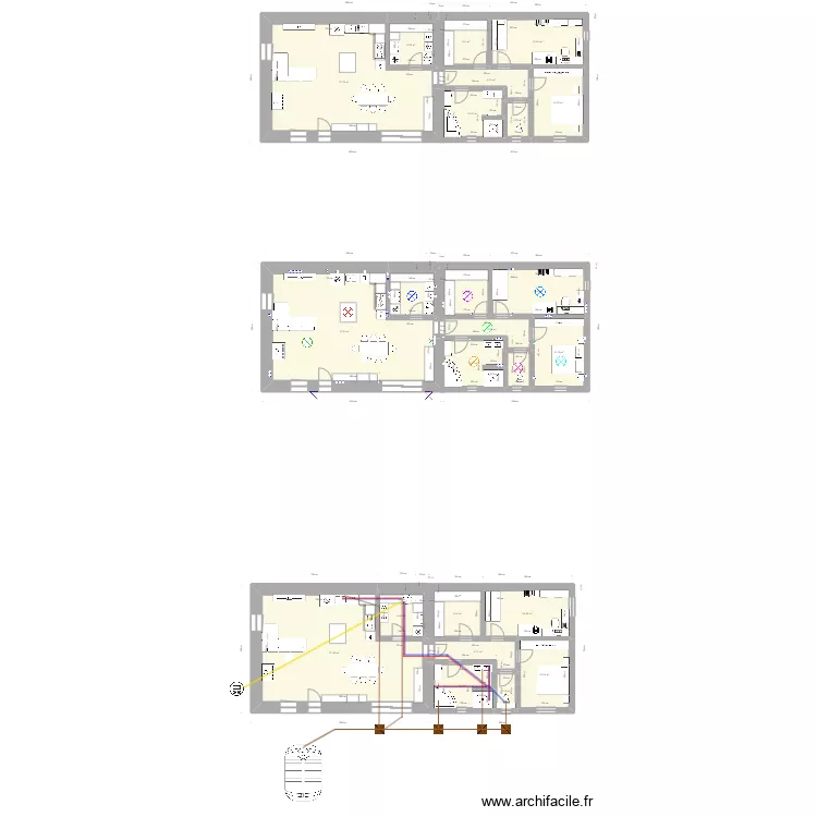 Plan monteillard. Plan de 