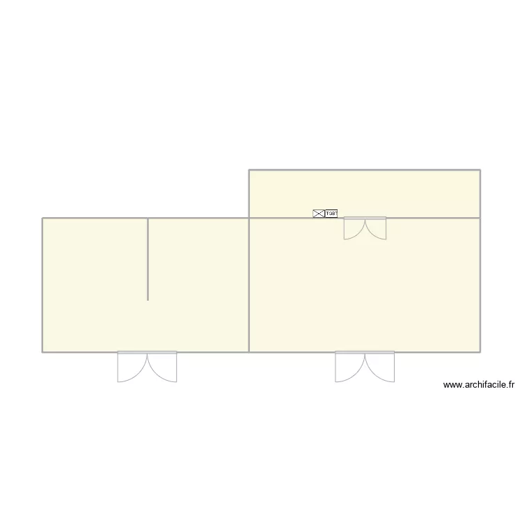 T.R.A hangar. Plan de T.R.A hangar. Plan de