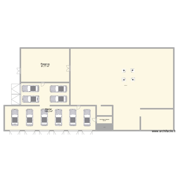 Norauto. Plan de 0 pièce et 0 m2