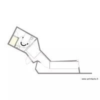 Plan Univers Caf&eacute; Sanitaire PROJECTION PMR