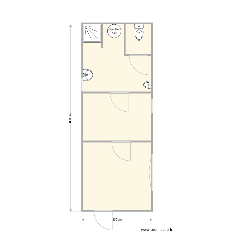 3 83007. Plan de 0 pièce et 0 m2