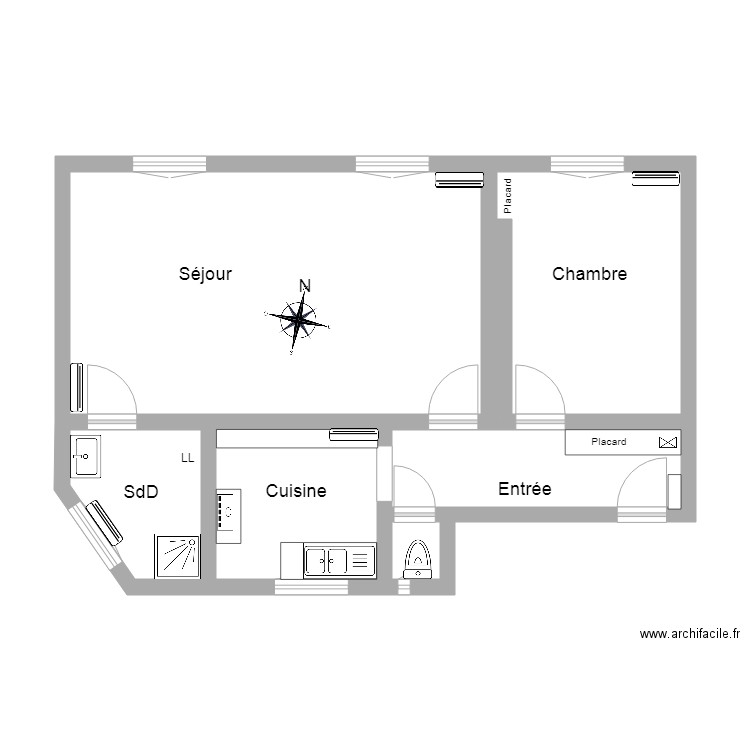 Gallieni 219. Plan de 0 pièce et 0 m2