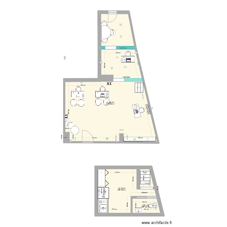 PLAN BOUTIQUE NPA IMMO . Plan de 4 pièces et 64 m2