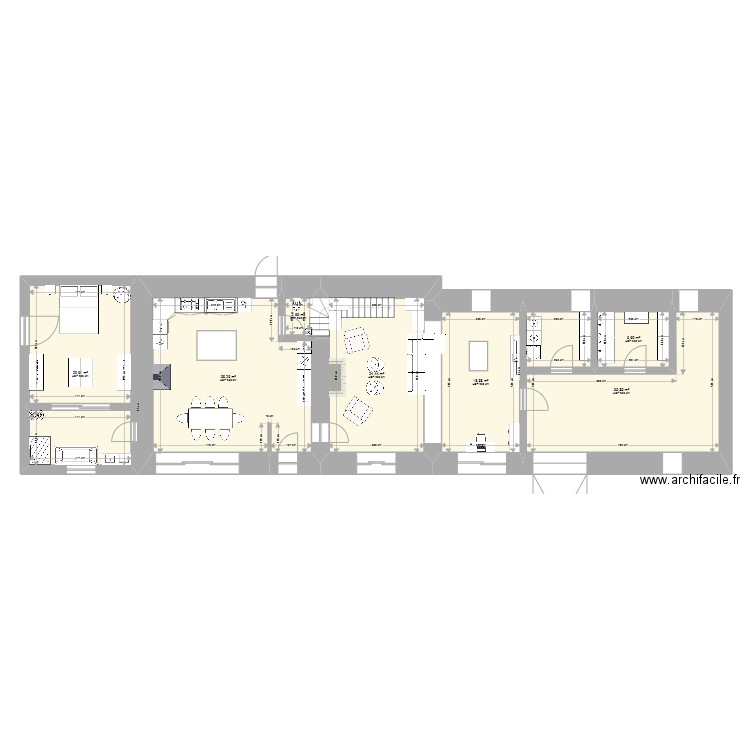 mece rdc. Plan de 0 pièce et 0 m2