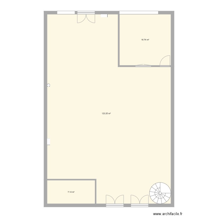 Etage. Plan de 0 pièce et 0 m2