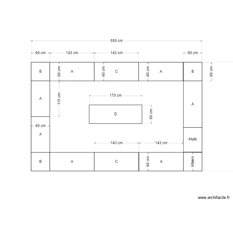 KIOSQUE ACCESSMOBILE. Plan de 