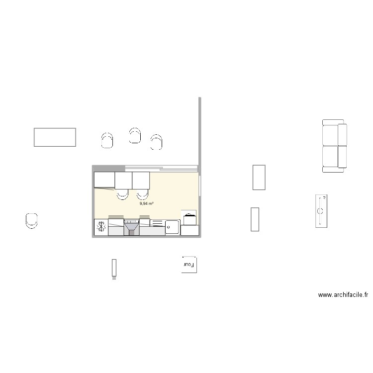 saint cyrice. Plan de 1 pièce et 0 m2