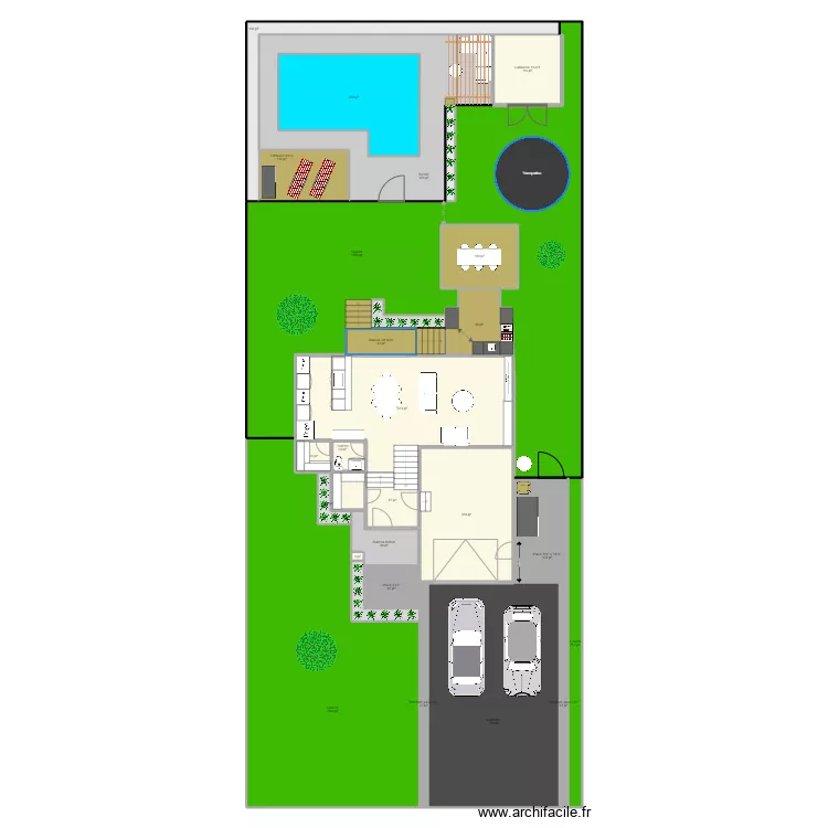 828 Madrigal ext&eacute;rieur mars 2022. Plan de 