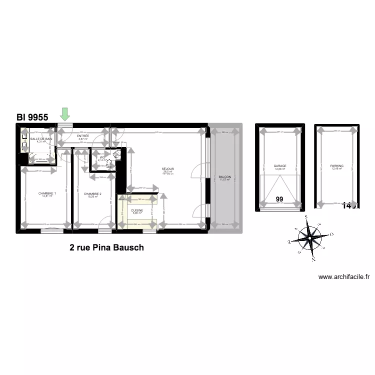 BI 9955. Plan de BI 9955. Plan de