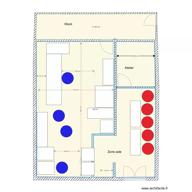 Blanchisserie. Plan de Blanchisserie. Plan de