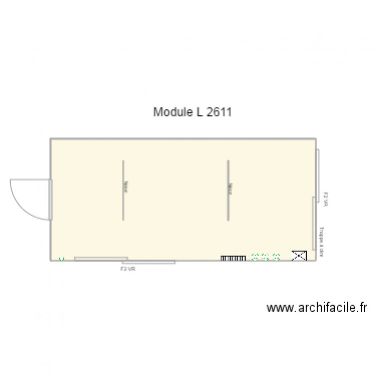 Module L 2611 . Plan de 0 pièce et 0 m2