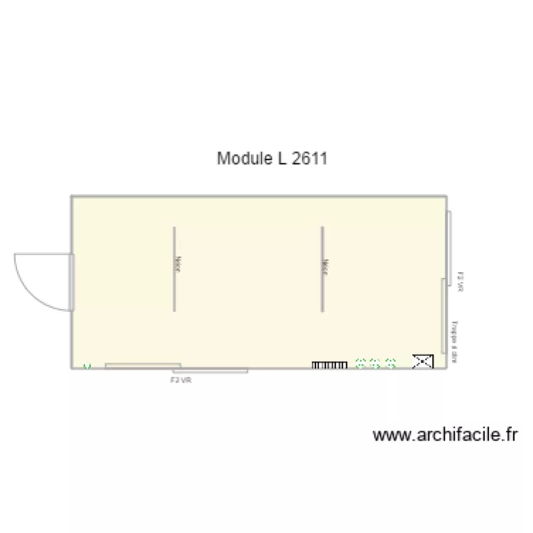 Module L 2611 . Plan de 