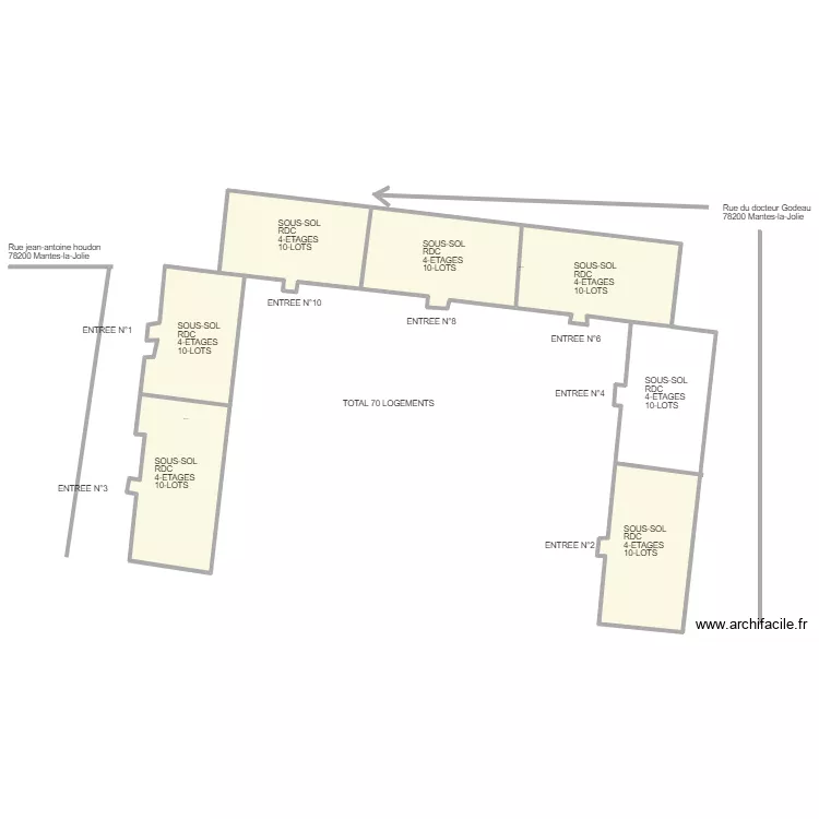 2 MATISSE. DOC GODEAU. JEAN HOUDON. Plan de 