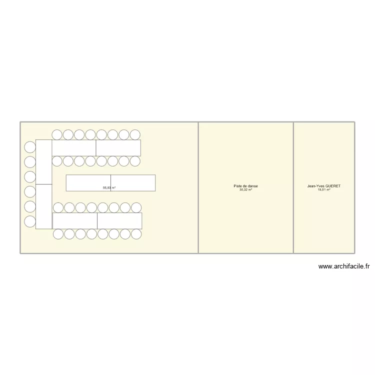 Tente mariage. Plan de Tente mariage. Plan de