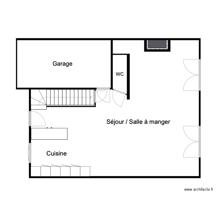 Maison Egalité. Plan de 0 pièce et 0 m2