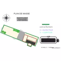 PLAN DE MASSE DE KUSTER FLORENT