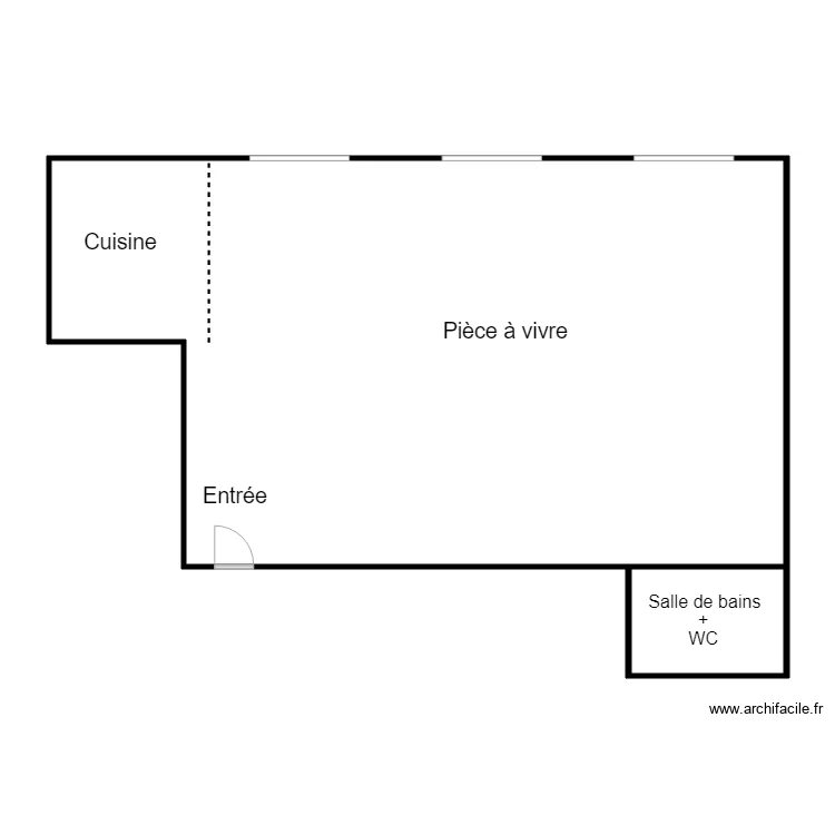 Plan Pilleux modification. Plan de 