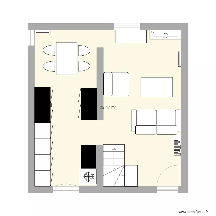 Maison. Plan de Maison. Plan de