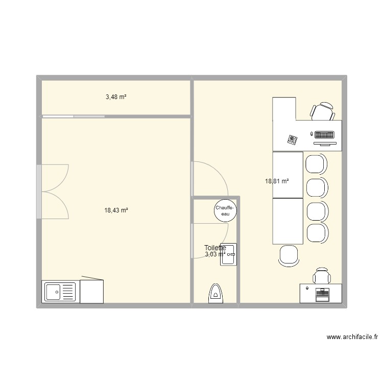 plan regis claire. Plan de 0 pièce et 0 m2