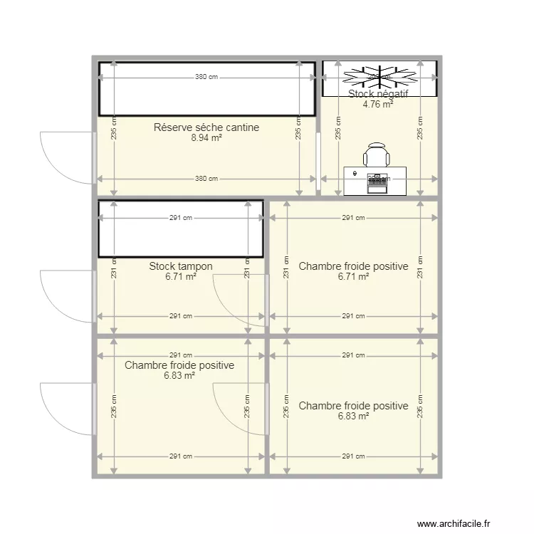 Solution bungalows. Plan de 