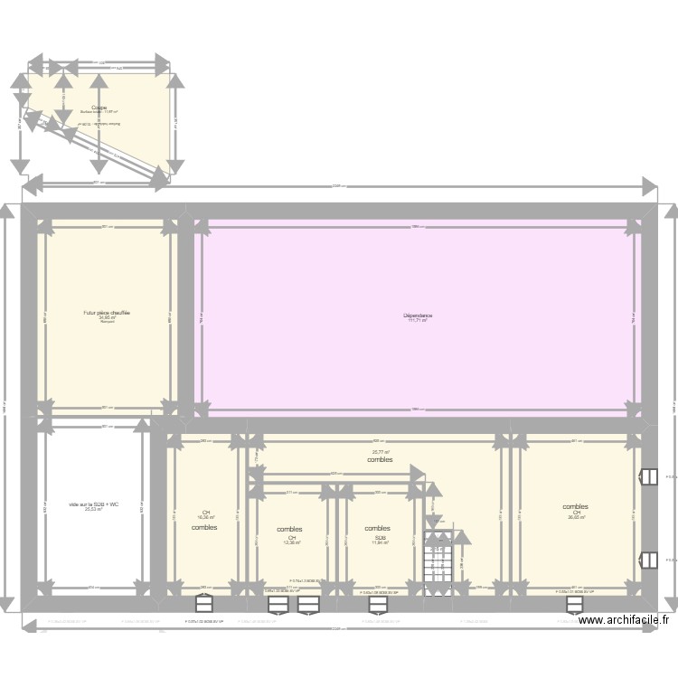 SOUCHOUX. Plan de 0 pièce et 0 m2