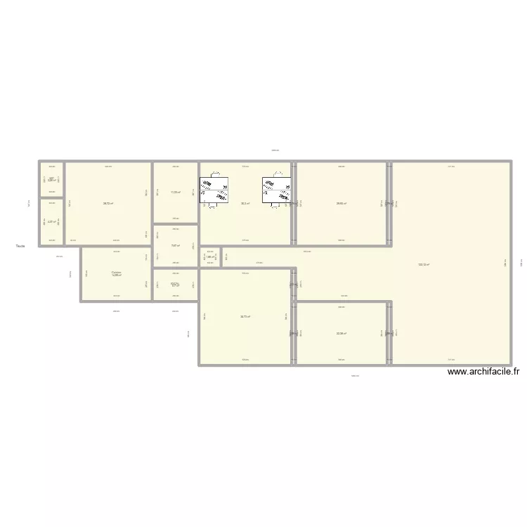 BPI/EXTERRE. Plan de 