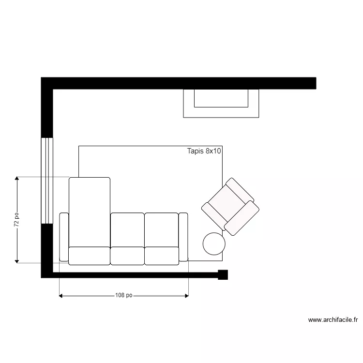 claveau salon. Plan de claveau salon. Plan de