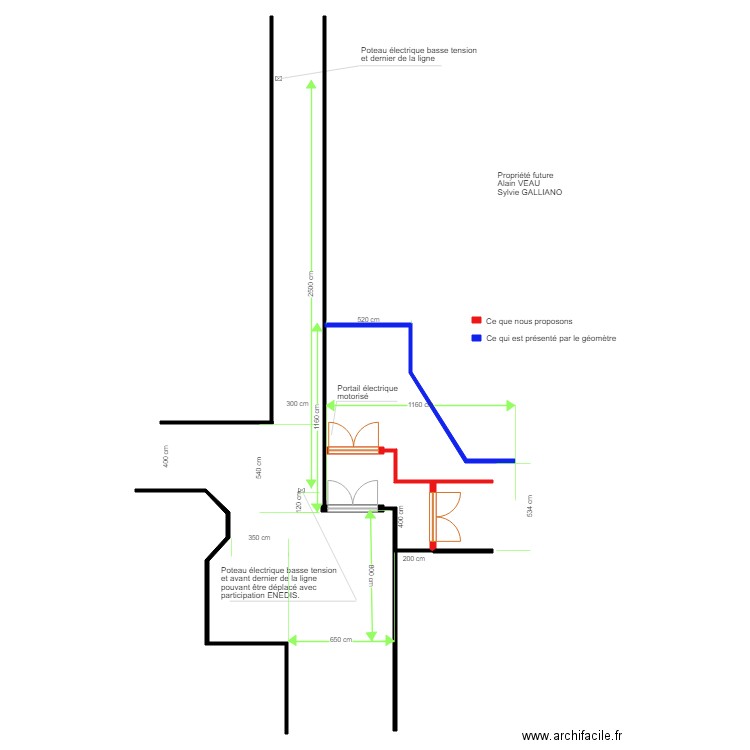 Nouveau plan intersection. Plan de 0 pièce et 0 m2