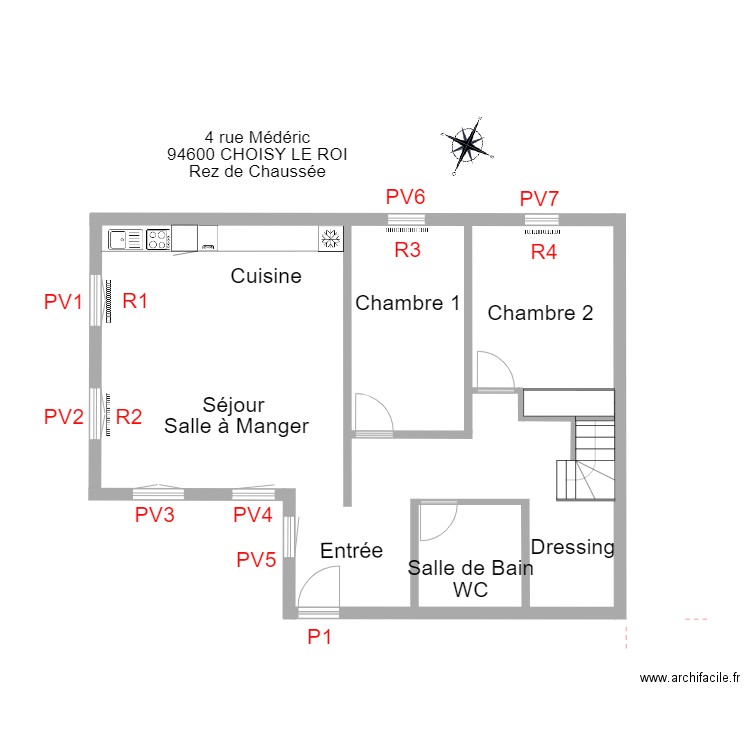 SZENKIER T_Appartement propriétaire bailleur. Plan de 0 pièce et 0 m2