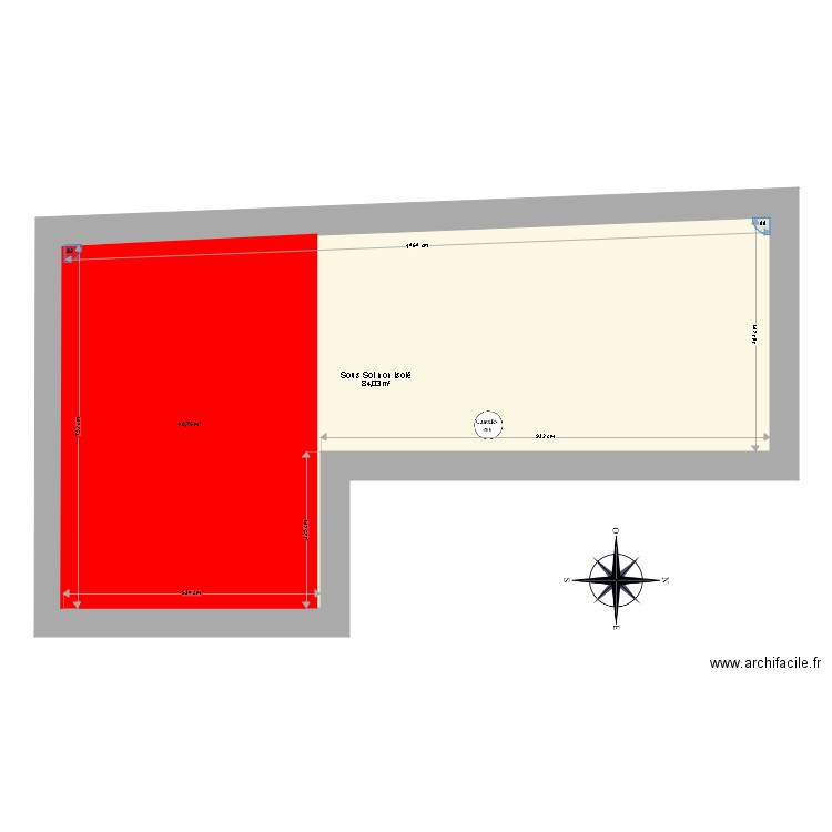 ML21010760 COLOMBIER Sous sol. Plan de 0 pièce et 0 m2