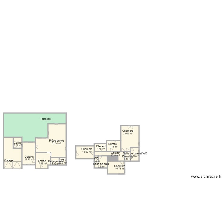 LACROIX . Plan de 0 pièce et 0 m2