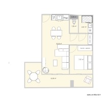 Plan appart Arcachon 2P VMum
