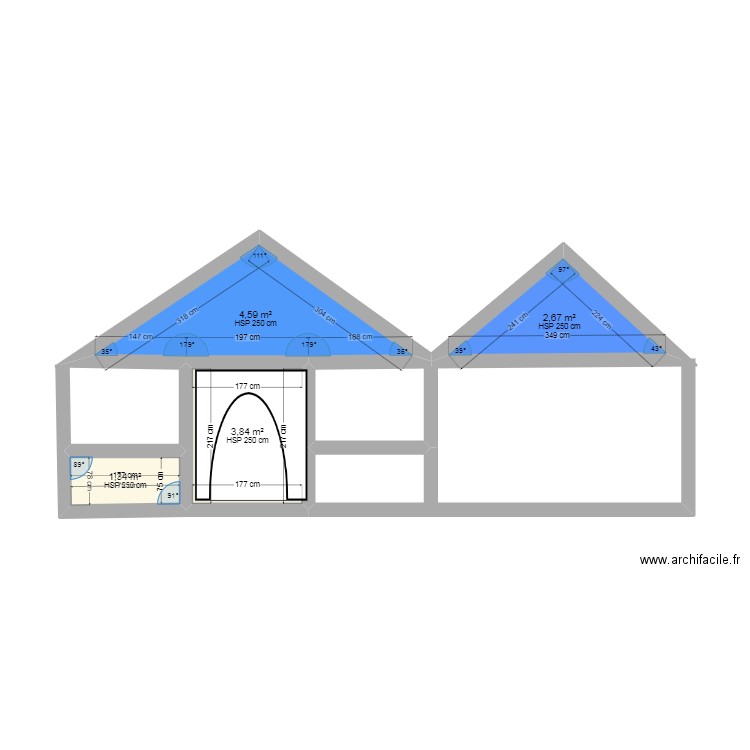 terrasse coté sud. Plan de 0 pièce et 0 m2