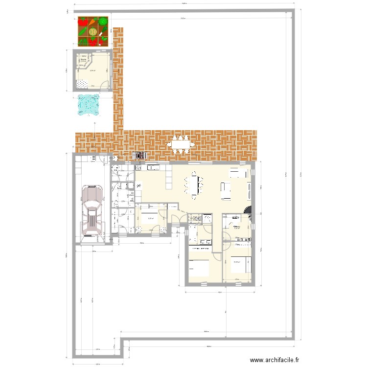 Brillon aménagement 7. Plan de 0 pièce et 0 m2