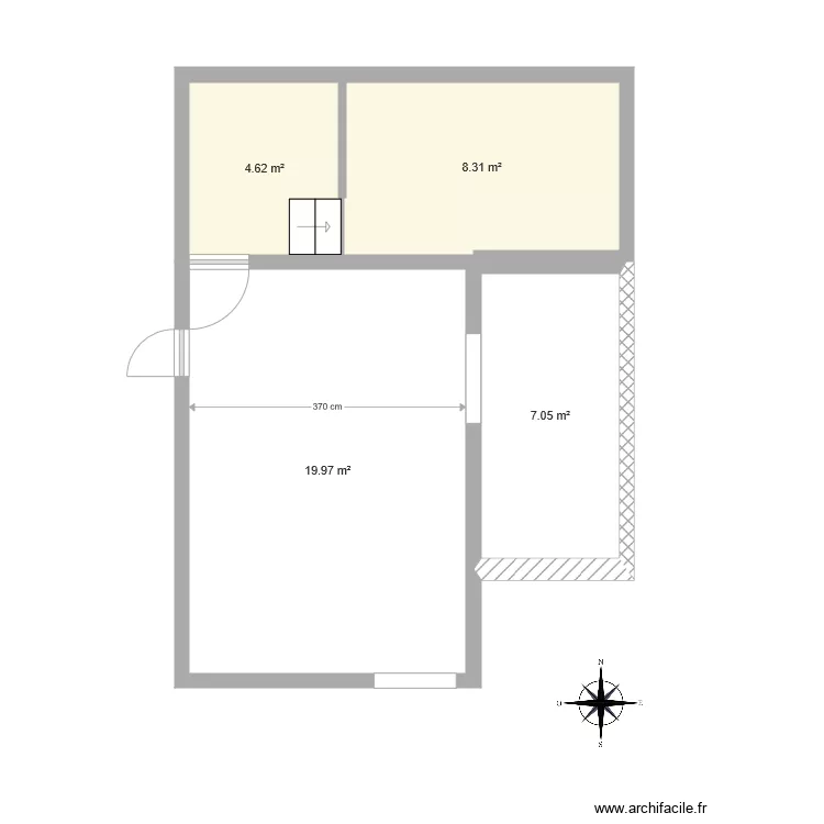 Chambre parentale JGuy. Plan de Chambre parentale JGuy. Plan de