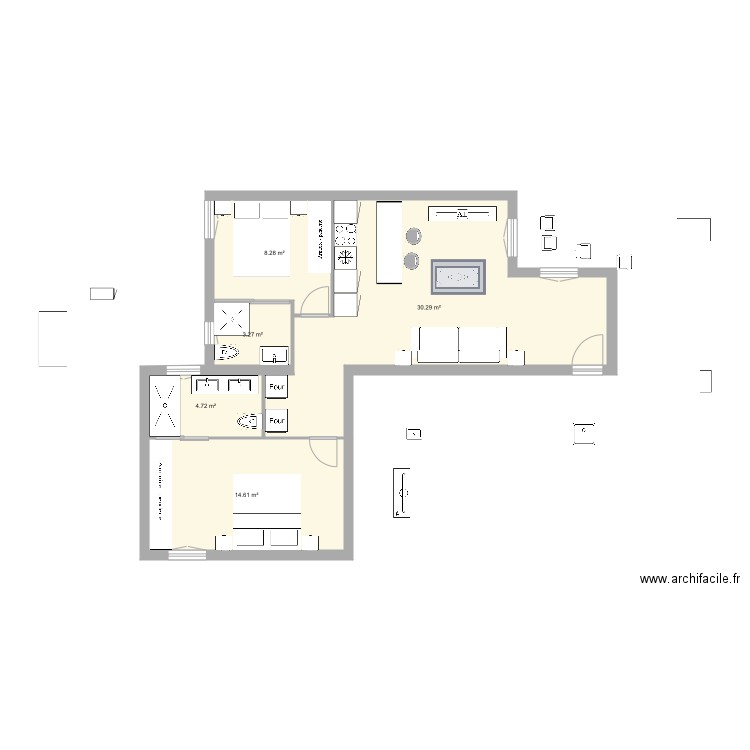 fran claudio 4. Plan de 0 pièce et 0 m2