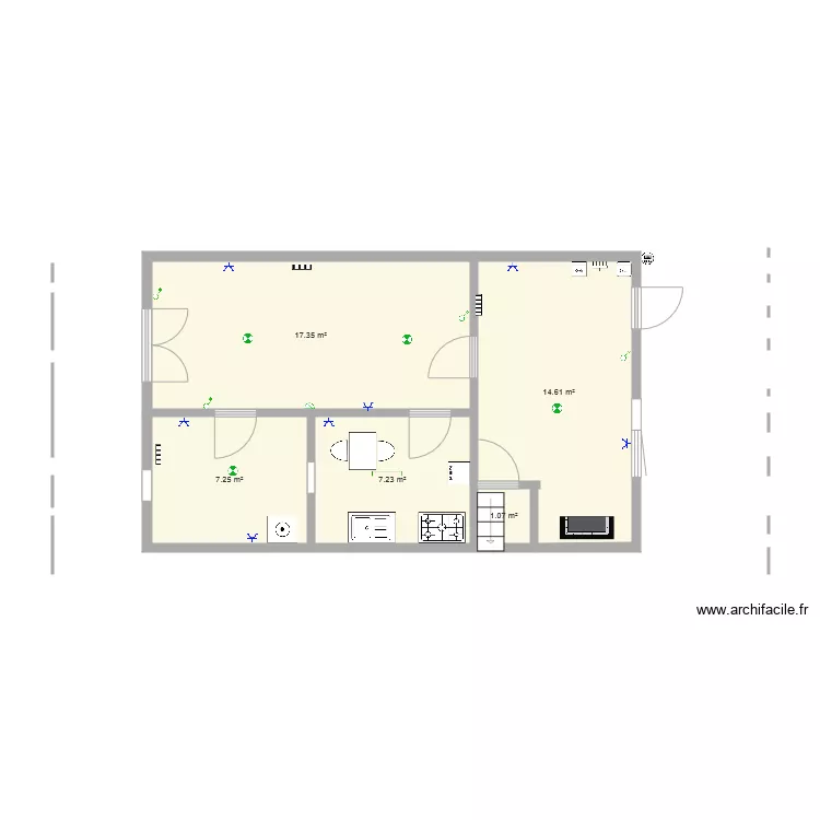 Casa Premia de Dalt. Plan de 