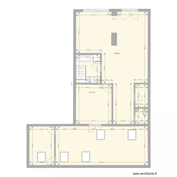 5 P CHAUSSON. Plan de 