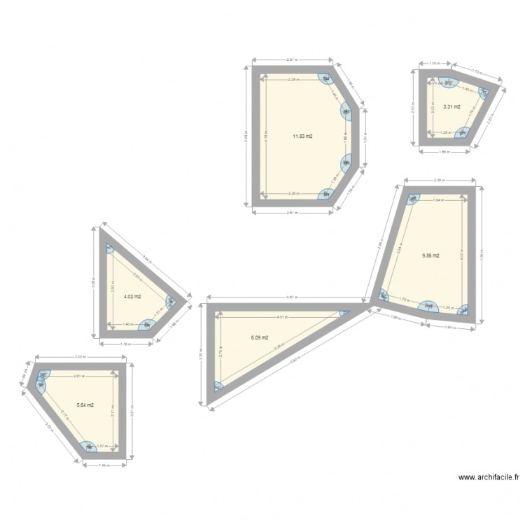 SCI NOTRE DAME. Plan de 0 pièce et 0 m2