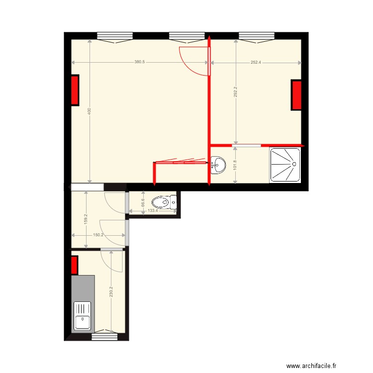 RICHARD plan de démolitiuon. Plan de 0 pièce et 0 m2