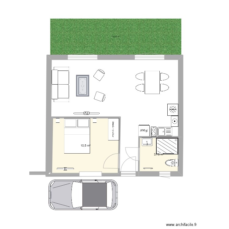 plan f2 berre. Plan de 0 pièce et 0 m2