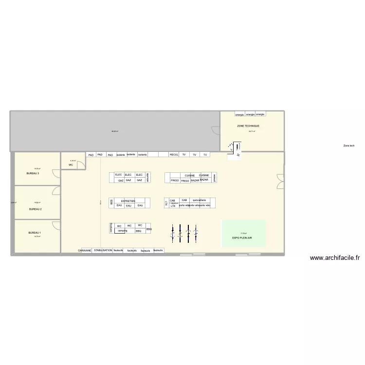 VESOUL . Plan de 