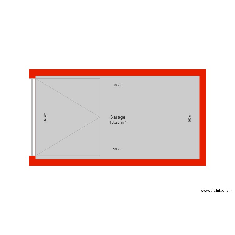 BI 3825  Annexe côté. Plan de 0 pièce et 0 m2