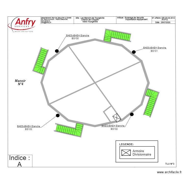 Manoir4. Plan de 0 pièce et 0 m2