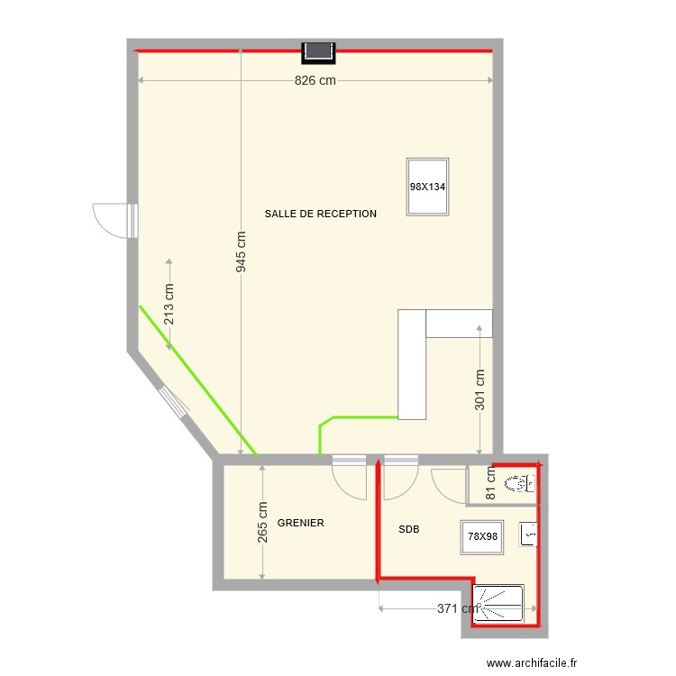 GAUJARD. Plan de 0 pièce et 0 m2