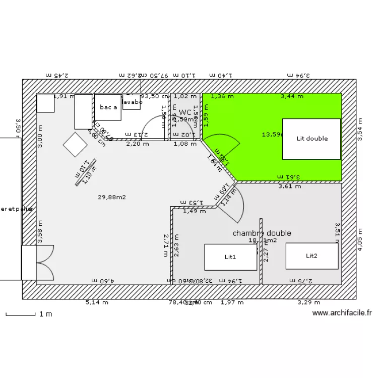 projet Grange 4. Plan de 